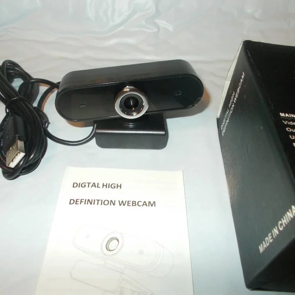 High Definition Digital Webcam NOT USED USB2.0 Interface Avi Video Format